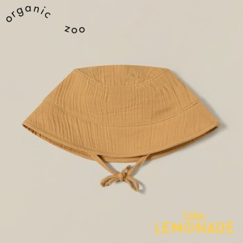 【Organic Zoo】 Honey Bucket Sun Hat 【1-2歳/2-3歳/3-4歳】 バケットハット バケハ 帽子 ハニー イエロー オーガニックズー SS23 12BHW