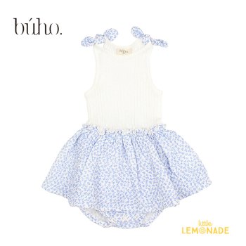 BUHO BB CLOVER COMBI DRESS | BLUETTE 6ۡ7616)   С ӥɥ쥹 YKZ SS23 24SALE 饹ȥ