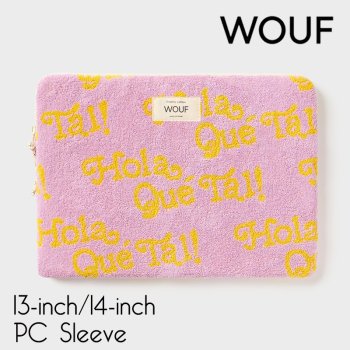 WOUF Hola Laptop Sleeve 13 14  PC ѥѥ꡼ ѥ 13inch PC Sleeve STO230019