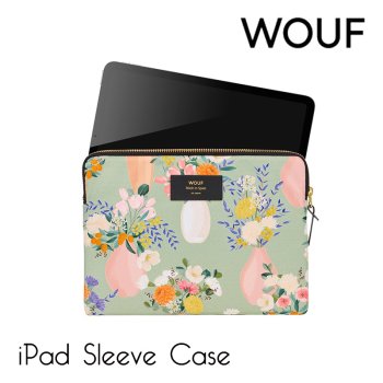 【WOUF】 iPad/ タブレットスリーブ 【Aida】 花柄 ケース Tablet Sleeve カバー SI220006 