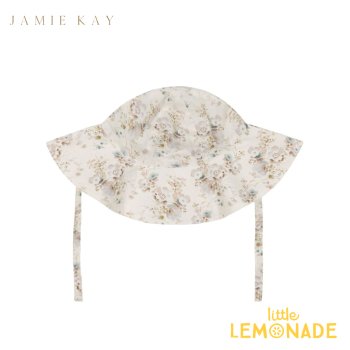 【Jamie Kay】 Organic Cotton Hat  【9-24か月(Sサイズ)/12-24か月(Mサイズ)/2-4歳(Lサイズ)】  帽子 日よけ 日焼け対策 子供 リトルレモネード 