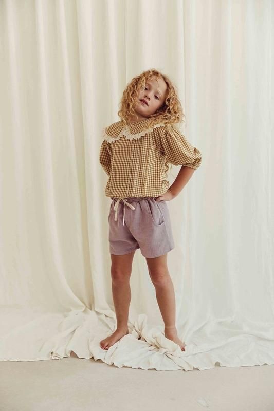 LiiLU コットン　ブラウス　6Y LiiLU】Asra Blouse 【2歳/4歳/6歳】 liss23_053 トップス