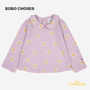 【BOBO CHOSES】 Baby Little Flower all over blouse  【12か月 / 24か月】 (223AB013) フラワー ブラウス AW23  アパレル YKZ