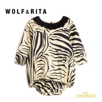 WOLF&RITA ERCILIA ZEBRA BLACK Jumpsuit 18-24 ץ AW23 WRBAW 23ERZB SALE