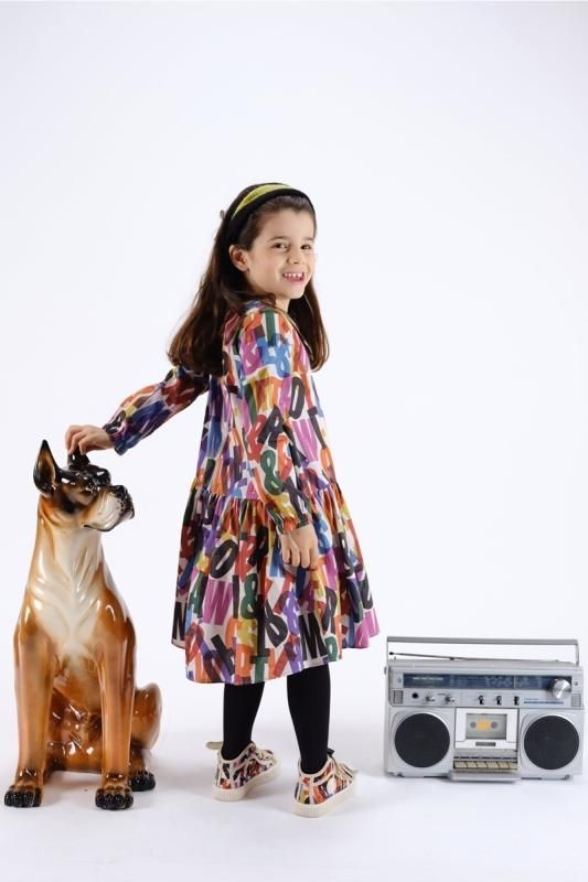 WOLF&RITA】 DOROTEI A WR ALPHABE T Dress 【2歳, 4歳,6歳
