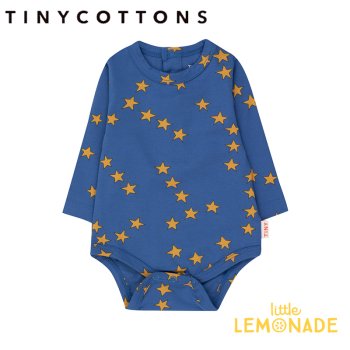 【tinycottons】 TINY STARS BODY 【70cm/6か月・80cm/12か月】  ボディ ロンパース トップス ベビー AW23-022 YKZ