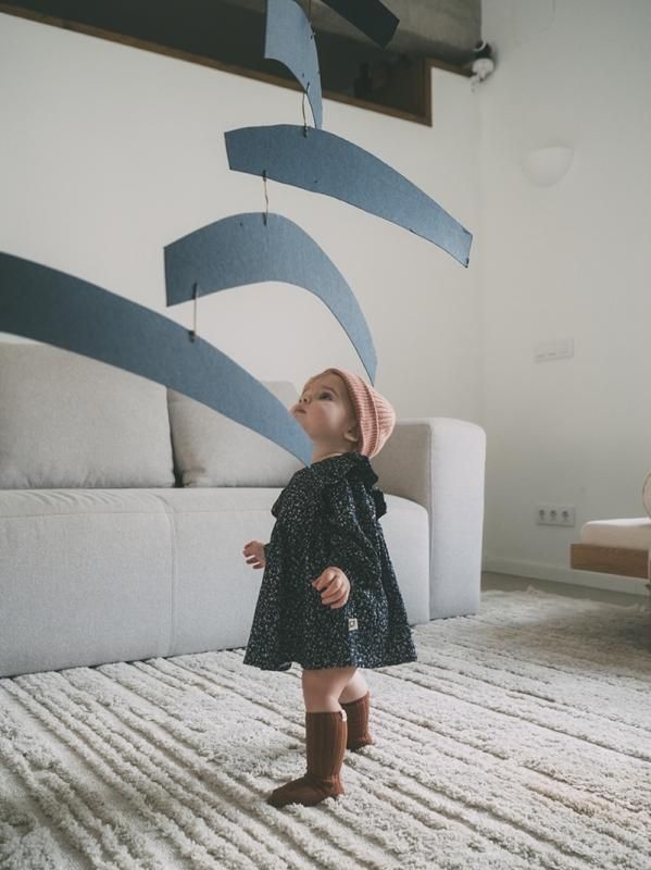 MY LITTLE COZMO】 Mosaic baby dress 【12か月・18か月・24か月