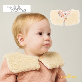 <img class='new_mark_img1' src='https://img.shop-pro.jp/img/new/icons1.gif' style='border:none;display:inline;margin:0px;padding:0px;width:auto;' />【MY LITTLE COZMO】 Faux shearling baby collar  【XS・S】 (COLLAR231)  フェイクムートン ベビー 付け襟  YKZ AW23
