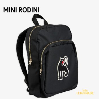 <img class='new_mark_img1' src='https://img.shop-pro.jp/img/new/icons1.gif' style='border:none;display:inline;margin:0px;padding:0px;width:auto;' />【Mini Rodini】 PANTHER BACKPACK パンサーモチーフ リュックサック （1100012099 )  ベーシックシリーズ YKZ