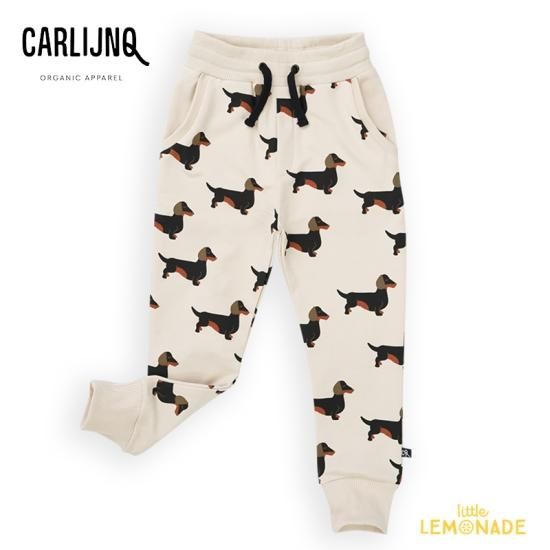 CarlijnQ】 Dachshund - sweatpants 【98/104・110/116】 (DOG104 ...