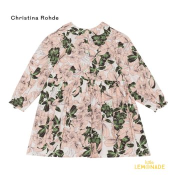 【CHRISTINA rohde】 Dress No. 851 Col. 1 ワンピース ピンク系 花柄  【12か月/24か月】  442110551 AW23 YKZ