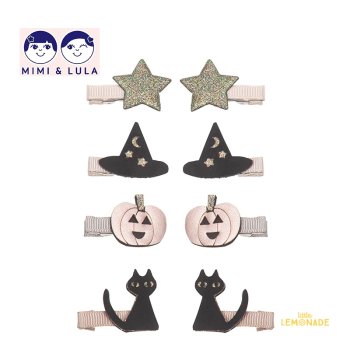 <img class='new_mark_img1' src='https://img.shop-pro.jp/img/new/icons1.gif' style='border:none;display:inline;margin:0px;padding:0px;width:auto;' />【Mimi&Lula】  Spooky mini clips HALLOWEEN ハロウィンアイコン ミニクリップセット ハロウィン（132112 98） ミミ＆ルーラ