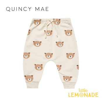 Quincy Mae SWEATPANT 12-18/18-24/2-3С TEDDY åȥѥ  ܥȥॹ YKZ AW23 QM026PREV SALE