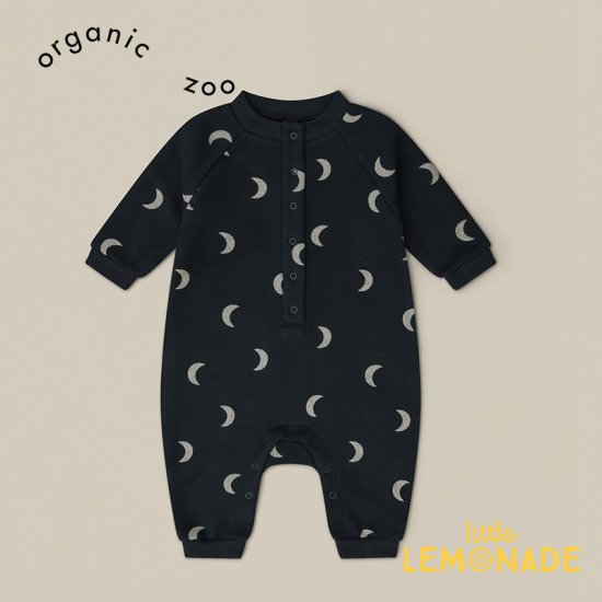 Organic Zoo】Charcoal Midnight Onesie 【3-6か月/6-12か月/1-2歳