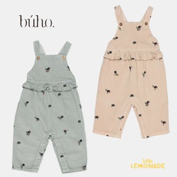<img class='new_mark_img1' src='https://img.shop-pro.jp/img/new/icons1.gif' style='border:none;display:inline;margin:0px;padding:0px;width:auto;' />【BUHO】 BB FOREST DUNGAREE  |  EUCALYPTUS / MACADAMIA 【12か月・24か月】 (7260)   フォレスト ダンガリー  YKZ AW23