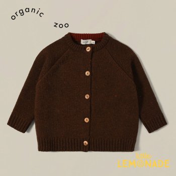 【Organic Zoo】Soil Boxy Wool Cardigan 【1-2歳/2-3歳/3-4歳】 長袖 ソイル ウール カーディガン AW23 SBWCARD