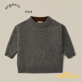 <img class='new_mark_img1' src='https://img.shop-pro.jp/img/new/icons1.gif' style='border:none;display:inline;margin:0px;padding:0px;width:auto;' />【Organic Zoo】 Storm Boxy Wool Jumper【1-2歳/2-3歳/3-4歳】 ストーム ボクシー ウール ニット セーター グレー AW23 SBWJUMP