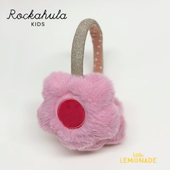 <img class='new_mark_img1' src='https://img.shop-pro.jp/img/new/icons1.gif' style='border:none;display:inline;margin:0px;padding:0px;width:auto;' />【Rockahula Kids】 Fun Flower Earmuffs-PINK (E2021P) フラワー イヤーマフ  耳あて 花 ピンク 23AW