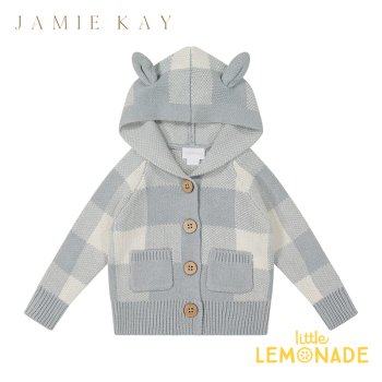 Jamie Kay Check Bear Cardigan 6-12/1/2С Storm Grey Check  ǥ ˥å Violet Collection SALE