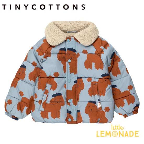 tinycottons】 TINY POODLES SHORT PADDED JACKET 【2歳/3歳/4歳