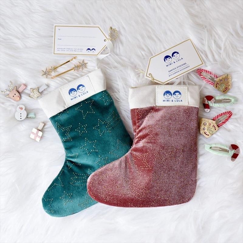 Mimi&Lula】 Stocking GREEN キッズ用 アクセサリー グリーン