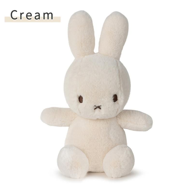 BONTON TOYS】 Miffy Cozy 23cm in Giftbox | Cream / Grey