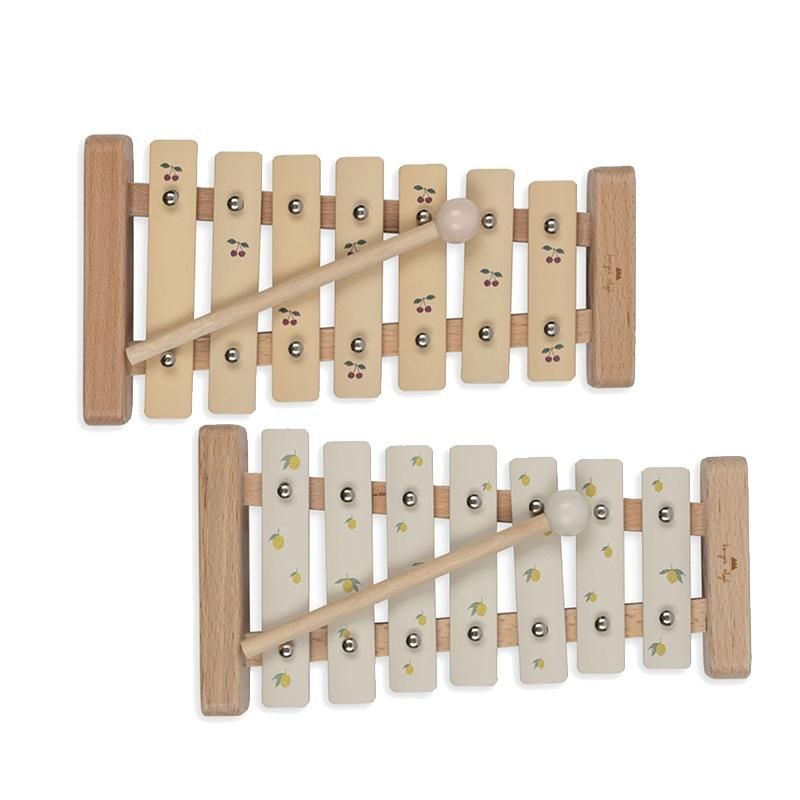 Konges Sloejd】 WOODEN MUSIC XYLOPHONE 【LEMON / CHERRY Konges Sloejd】 WOODEN MUSIC XYLOPHONE 【LEMON / CHERRY