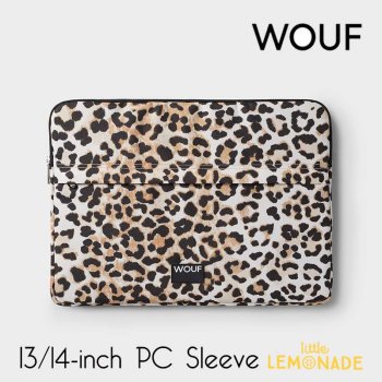 【WOUF】Cleo  13インチ&14インチ PCケース Cleo Laptop Sleeve レオパード 13inch 14inch PC Sleeve (SN230034) 