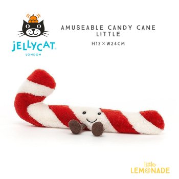 【Jellycat ジェリーキャット】 Amuseable Candy Cane Little キャンディーケーン ぬいぐるみ  クリスマス  (A6CAN) 【正規品】
