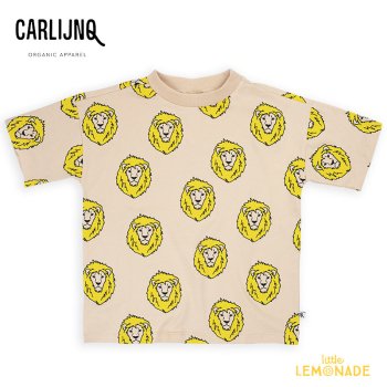 CarlijnQ Lion - oversized t-shirt 86/9298/104110/116 饤 Ⱦµ T  (SS24-LIO002) YKZ