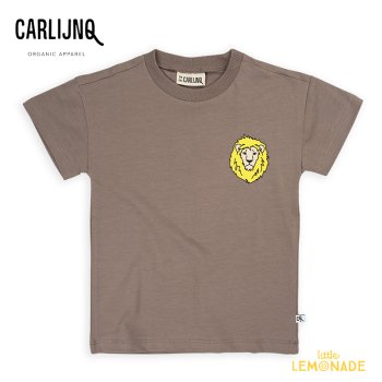 CarlijnQ Lion - t-shirt crewneck with print 86/9298/104110/116 Ⱦµ T  (SS24-LIO004) YKZ