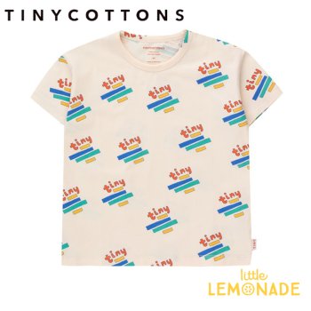 【tinycottons】 TINY TEE 【2歳/3歳/4歳/6歳】 半袖 Tシャツ トップス イラスト ユニーク キッズ SS24-018 YKZ