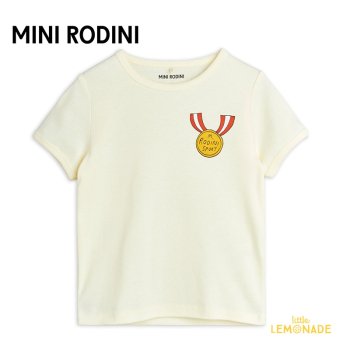 <img class='new_mark_img1' src='https://img.shop-pro.jp/img/new/icons1.gif' style='border:none;display:inline;margin:0px;padding:0px;width:auto;' /> 【Mini Rodini】 MEDAL SP SS TEE 【80/86・92/98・104/110】半袖 Tシャツ メダル柄 アパレル YKZ SS24 (2422014610) 
