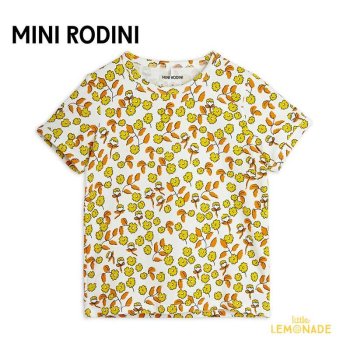 <img class='new_mark_img1' src='https://img.shop-pro.jp/img/new/icons1.gif' style='border:none;display:inline;margin:0px;padding:0px;width:auto;' /> 【Mini Rodini】 FLOWERS AOP SS TEE 【80/86・92/98・104/110】 花柄  Tシャツ YKZ SS24 (2422011000) 