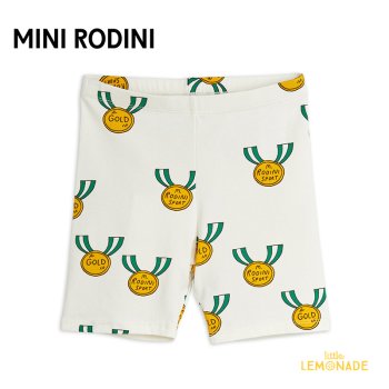 <img class='new_mark_img1' src='https://img.shop-pro.jp/img/new/icons1.gif' style='border:none;display:inline;margin:0px;padding:0px;width:auto;' /> 【Mini Rodini】MEDALS AOP BIKE SHORTS 【80/86・92/98・104/110】 メダル ショートパンツ YKZ SS24 (2423014297)