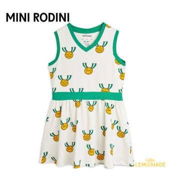 <img class='new_mark_img1' src='https://img.shop-pro.jp/img/new/icons1.gif' style='border:none;display:inline;margin:0px;padding:0px;width:auto;' /> 【Mini Rodini】MEDALS AOP SS DRESS 【80/86・92/98・104/110・116/122】 ワンピース メダル柄 (2425012597) YKZ SS24