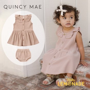 <img class='new_mark_img1' src='https://img.shop-pro.jp/img/new/icons1.gif' style='border:none;display:inline;margin:0px;padding:0px;width:auto;' />Quincy MaeRUE TANK DRESS12-18/18-24/2-3/4-5С BLUSH ֥դ ԡ SS24 QM287NNAL YKZ