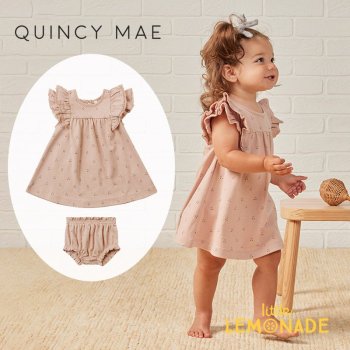 <img class='new_mark_img1' src='https://img.shop-pro.jp/img/new/icons1.gif' style='border:none;display:inline;margin:0px;padding:0px;width:auto;' />Quincy MaeFLUTTER DRESS  12-18/18-24/2-3С CHERRIES ֥ ԡ SS24 QM020KERS YKZ