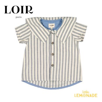 LOIRShirt Lorette12/24/36 Green Larges Stripes Ⱦµ֥饦   ꡼ ȥ饤  YKZ