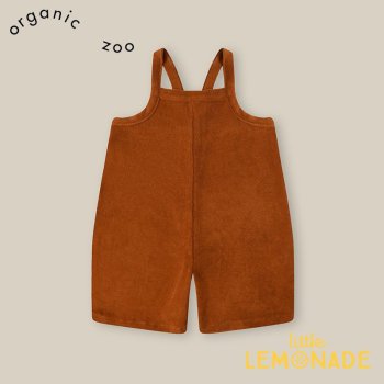 <img class='new_mark_img1' src='https://img.shop-pro.jp/img/new/icons1.gif' style='border:none;display:inline;margin:0px;padding:0px;width:auto;' />organic zooTerracotta Terry Cropped Dungarees  1-2/2-3/3-4Сۥڥå 󥬥꡼ ƥ饳å SS24 14CDTOZ