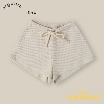 <img class='new_mark_img1' src='https://img.shop-pro.jp/img/new/icons1.gif' style='border:none;display:inline;margin:0px;padding:0px;width:auto;' />organic zooCeramic White Waffle Rope Shorts 6-12/1-2/2-3/3-4С 硼ȥѥ SS24 14WSCW