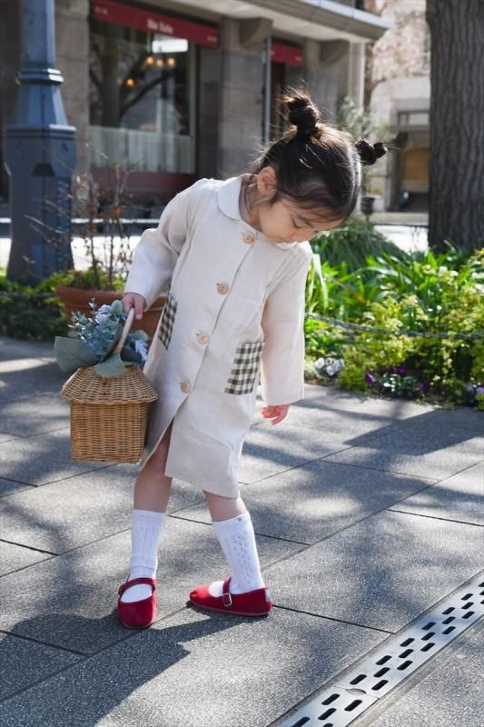organic zoo 2-3y ストライプ　セットアップ　ライトブルー organic zoo 2-3y ストライプ セットアップ ライトブルー タンク