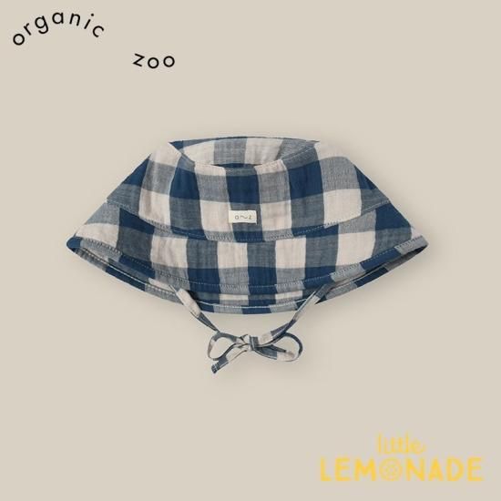 楽天市場】【organic zoo】Pottery Blue Gingham Bucket Sun Hat