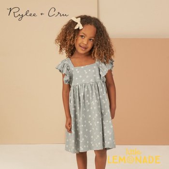 RyleeCruMARIPOSA DRESS 18-24/2-3/4-5С  BLUE DAISY ԡ Ρ꡼ ֥롼ǥ SS24 RC413NABU YKZ