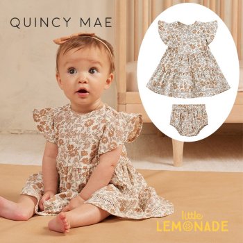 <img class='new_mark_img1' src='https://img.shop-pro.jp/img/new/icons1.gif' style='border:none;display:inline;margin:0px;padding:0px;width:auto;' />Quincy MaeLILY DRESS 12-18/18-24/2-3/4-5С GARDEN ֥դ ԡ SS24 QM334GART YKZ