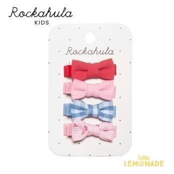 <img class='new_mark_img1' src='https://img.shop-pro.jp/img/new/icons1.gif' style='border:none;display:inline;margin:0px;padding:0px;width:auto;' />Rockahula Kids Cherry Gingham Mini Bow Clips-MULTI إå 4ĥå åե饭å H2142M