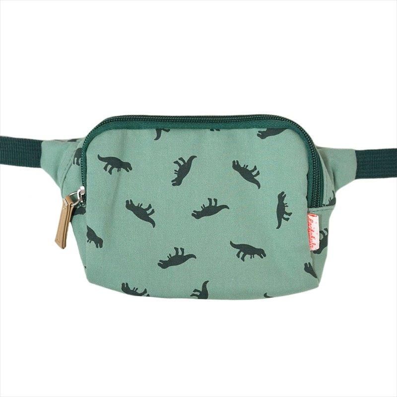 Rockahula Kids】 T-Rex Bum Bag-GREEN 恐竜 バッグ ウェスト