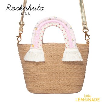 <img class='new_mark_img1' src='https://img.shop-pro.jp/img/new/icons1.gif' style='border:none;display:inline;margin:0px;padding:0px;width:auto;' />Rockahula Kids Picnic Rainbow Handle Basket-NATURAL 쥤ܡϥɥΤХå åե饭å G2183N