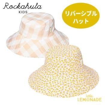 <img class='new_mark_img1' src='https://img.shop-pro.jp/img/new/icons1.gif' style='border:none;display:inline;margin:0px;padding:0px;width:auto;' />Rockahula Kids Ditsy Gingham Reversible Sun Hat -YELLOW 3-6Х С֥ Хåȥϥå T2187Y-1