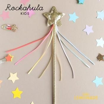 Rockahula Kids Glitter Star Wand Gold-GOLD ɥ ƥå   åե饭å  W212G